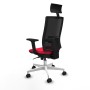 Chaise de Bureau avec Appui-tête Piqueras y Crespo 2D026N1 Rouge