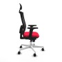 Chaise de Bureau avec Appui-tête Piqueras y Crespo 2D026N1 Rouge