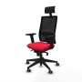 Chaise de Bureau avec Appui-tête Piqueras y Crespo 2D066G1 Rouge