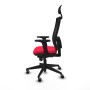 Chaise de Bureau avec Appui-tête Piqueras y Crespo 2D066G1 Rouge