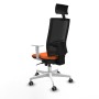 Chaise de Bureau avec Appui-tête Piqueras y Crespo 4B026G1 Orange
