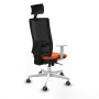 Chaise de Bureau avec Appui-tête Piqueras y Crespo 4B026G1 Orange