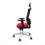 Chaise de Bureau avec Appui-tête Piqueras y Crespo 2D026G1 Rouge