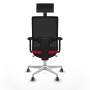 Chaise de Bureau avec Appui-tête Piqueras y Crespo 2D026G1 Rouge