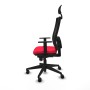 Chaise de Bureau avec Appui-tête Piqueras y Crespo 1D066N1 Rouge