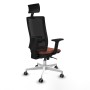 Office Chair with Headrest Piqueras y Crespo 2D026G1 Brown