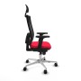 Chaise de Bureau avec Appui-tête Piqueras y Crespo 2D086N1 Rouge