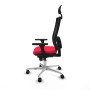 Chaise de Bureau avec Appui-tête Piqueras y Crespo 3D086N1 Rouge