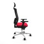 Chaise de Bureau avec Appui-tête Piqueras y Crespo 3D086N1 Rouge