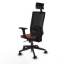 Office Chair with Headrest Piqueras y Crespo 2D066N1 Brown