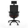 Office Chair with Headrest Piqueras y Crespo 2D066N1 Brown