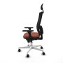 Office Chair with Headrest Piqueras y Crespo 3D026N1 Brown