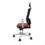 Office Chair with Headrest Piqueras y Crespo 4B086N1 Brown