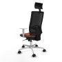 Office Chair with Headrest Piqueras y Crespo 4B086N1 Brown