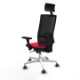 Office Chair with Headrest Piqueras y Crespo 3D026G1 Red