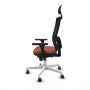 Office Chair with Headrest Piqueras y Crespo 3D026G1 Brown
