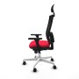 Chaise de Bureau avec Appui-tête Piqueras y Crespo 3D026N1 Rouge