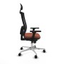 Office Chair with Headrest Piqueras y Crespo 3D086N1 Brown