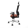 Office Chair with Headrest Piqueras y Crespo 3D086N1 Brown