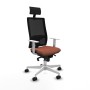 Office Chair with Headrest Piqueras y Crespo 4B026N1 Brown