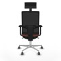 Chaise de Bureau avec Appui-tête Piqueras y Crespo 2D086G1 Marron