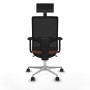 Chaise de Bureau avec Appui-tête Piqueras y Crespo 2D086N1 Marron
