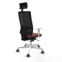 Chaise de Bureau avec Appui-tête Piqueras y Crespo 4B026G1 Marron