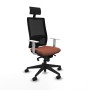 Chaise de Bureau avec Appui-tête Piqueras y Crespo 4B066N1 Marron