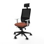 Chaise de Bureau avec Appui-tête Piqueras y Crespo 4B066N1 Marron
