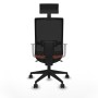 Chaise de Bureau avec Appui-tête Piqueras y Crespo 4B066N1 Marron