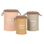 Set de basket Home ESPRIT Polyuréthane Métal Urbaine