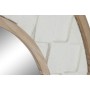 Miroir mural Home ESPRIT Blanc Naturel Scandi