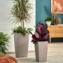 Pot auto-arrosant Lechuza Sable 39,5 x 39,5 x 75,5 cm
