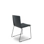 Reception Chair Foröl 5523VN840 Black 5 Units