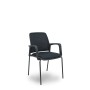 Chaise de Réception Foröl 4519PTNM840B840 Noir 4 Unités