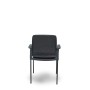 Chaise de Réception Foröl 4519PTNM840B840 Noir 4 Unités