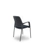 Chaise de Réception Foröl 4519PTNM840B840 Noir 4 Unités