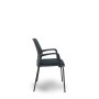 Chaise de Réception Foröl 4519PTNM840B840 Noir 4 Unités