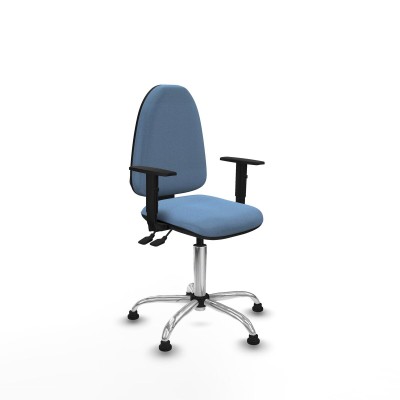 Chaise de Bureau Piqueras y Crespo B1D05RT Bleu ciel