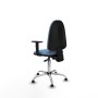 Chaise de Bureau Piqueras y Crespo B1D05RT Bleu ciel