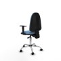 Chaise de Bureau Piqueras y Crespo B1D05RF Bleu ciel