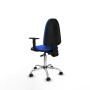 Chaise de Bureau Piqueras y Crespo B1D05RP Bleu