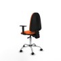 Chaise de Bureau Piqueras y Crespo B1D05RF Orange