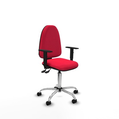 Chaise de Bureau Piqueras y Crespo B1D05RN Rouge