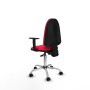 Chaise de Bureau Piqueras y Crespo B1D05RN Rouge