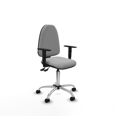 Chaise de Bureau Piqueras y Crespo B1D05RN Gris clair