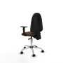 Chaise de Bureau Piqueras y Crespo B1D05RF Brun foncé