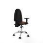 Chaise de Bureau Piqueras y Crespo B1D05RF Brun foncé
