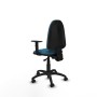 Chaise de Bureau Piqueras y Crespo B1D01RP Vert pétrole