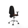 Chaise de Bureau Piqueras y Crespo B1D05RN Brun foncé